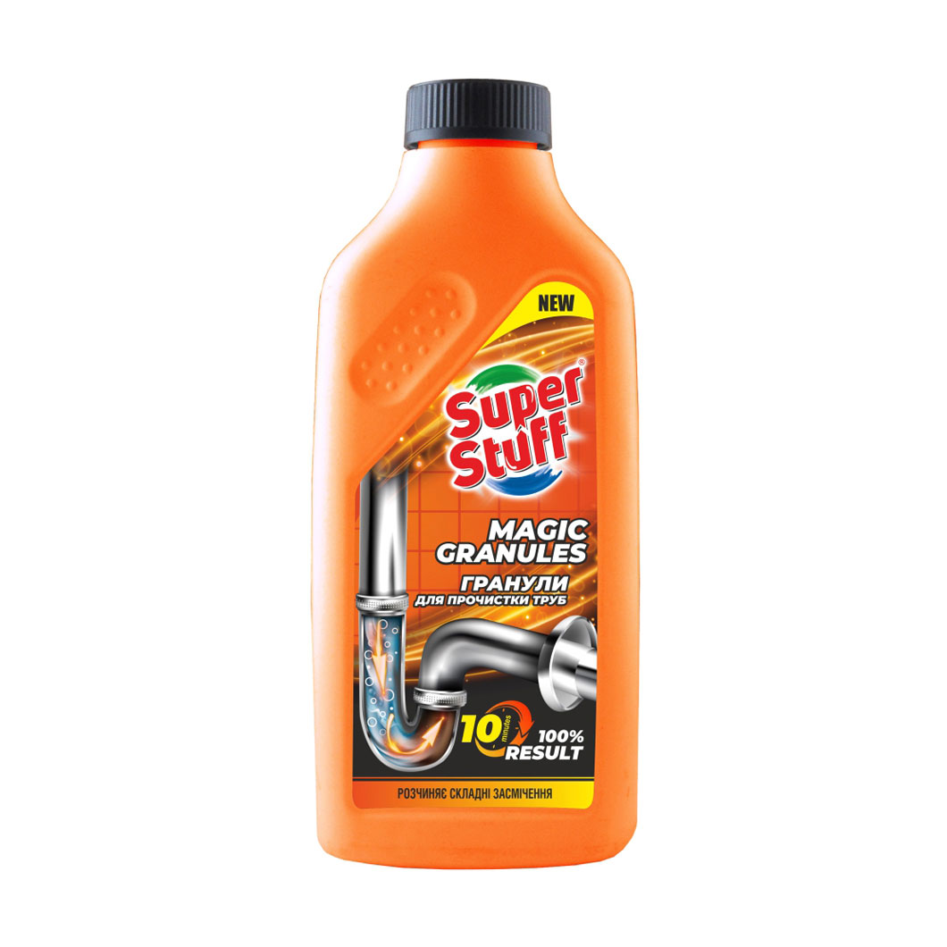 Гранули для прочищення труб Super Stuff Magic Granules, 400 г